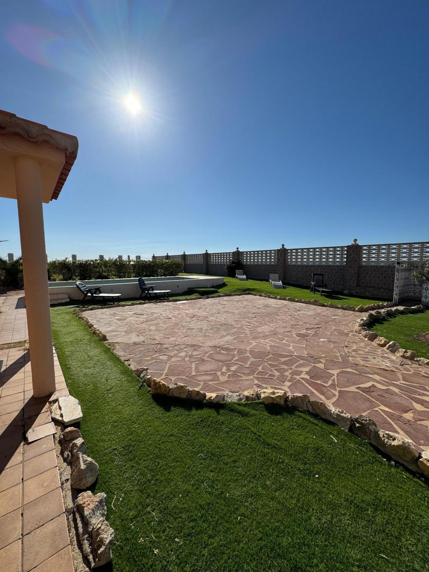 Oasis En La Playa: Piscina Y Relax Villa Cullera Luaran gambar